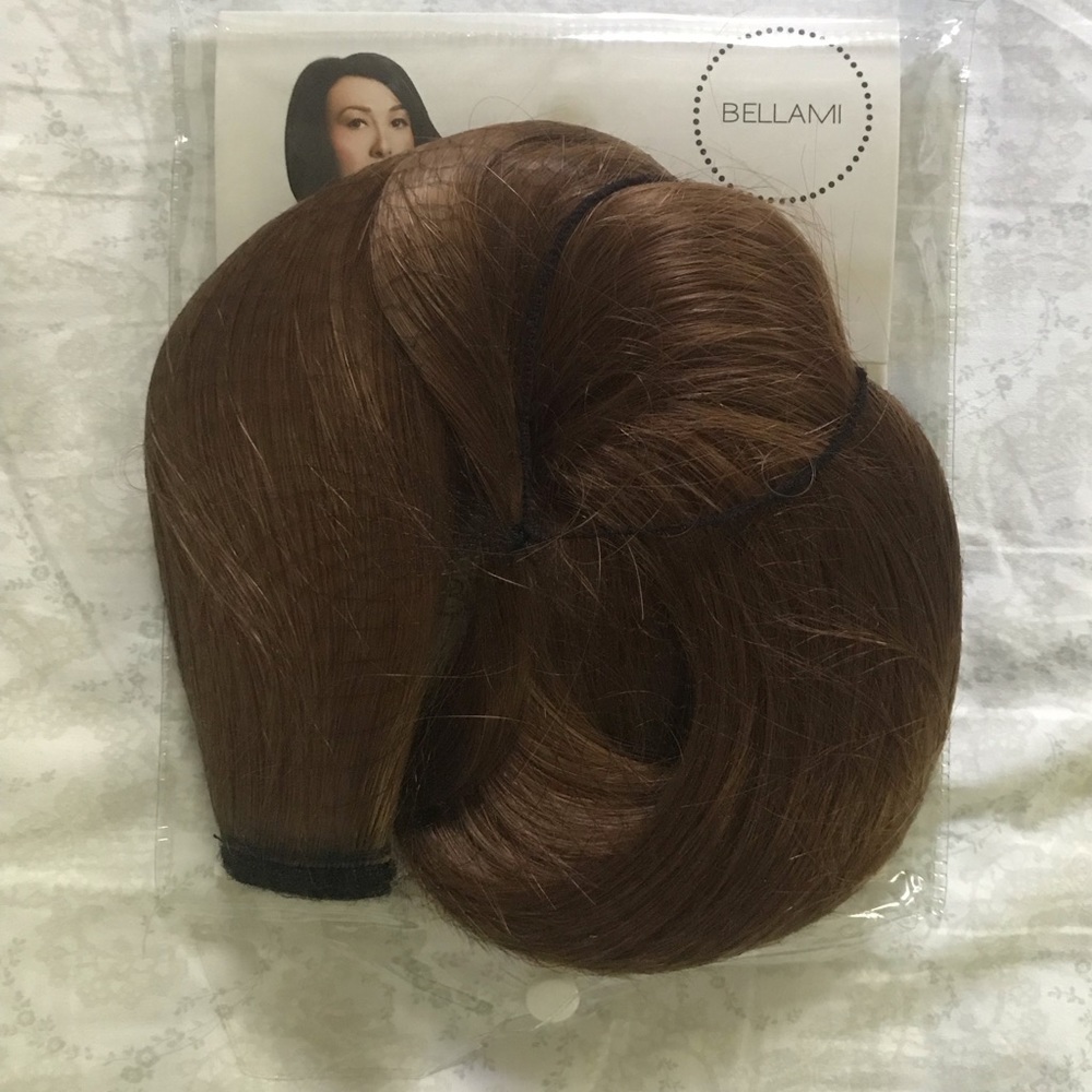 Faux hair ponytail